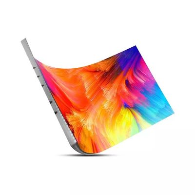 P2.5mm υψηλός αναζωογονήστε τον τηλεοπτικό τοίχο οθόνης των ευκίνητων οδηγήσεων μορφής κυλίνδρων επίδειξης των εύκαμπτων οδηγήσεων