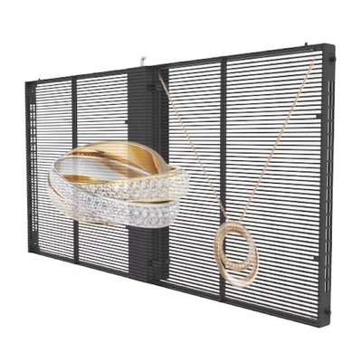 Αγορά 1000x1000mm Διαφανές οθόνη LED P3.91-7.8 Διαφημιστικό εξωτερικό γυαλί online manufacture