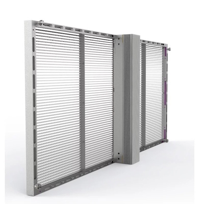 Αγορά 4K Slim Διαφημιστικό Διαφανές γυαλί LED οθόνη υψηλής ευκρίνειας online manufacture