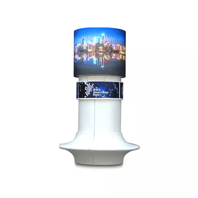 Αγορά HD P2.5mm Ευέλικτη οθόνη LED Ελαφρύ κύλινδρο Εμπορικό καμπυλωτό κύβο online manufacture